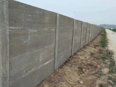 济宁围墙工程案例